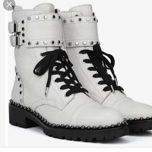 Sam Edelman leather studded boots.